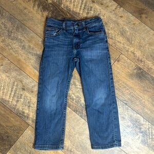 WRANGLER Boys’ Classic Straight Jeans, Size 6 Regular